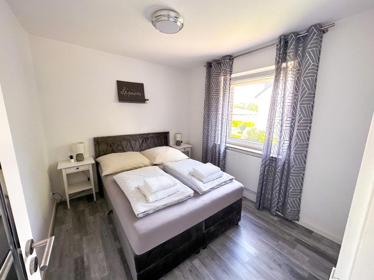 Stilvolles, Frisch Renoviertes 2Zi Apartment Mit Kueche Und Balkon In Kliniknaehe Bad Oeynhausen Buitenkant foto